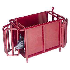 Hog/Sheep/Goat Crate Scale Kids Toy  - Red Little Buster Toys